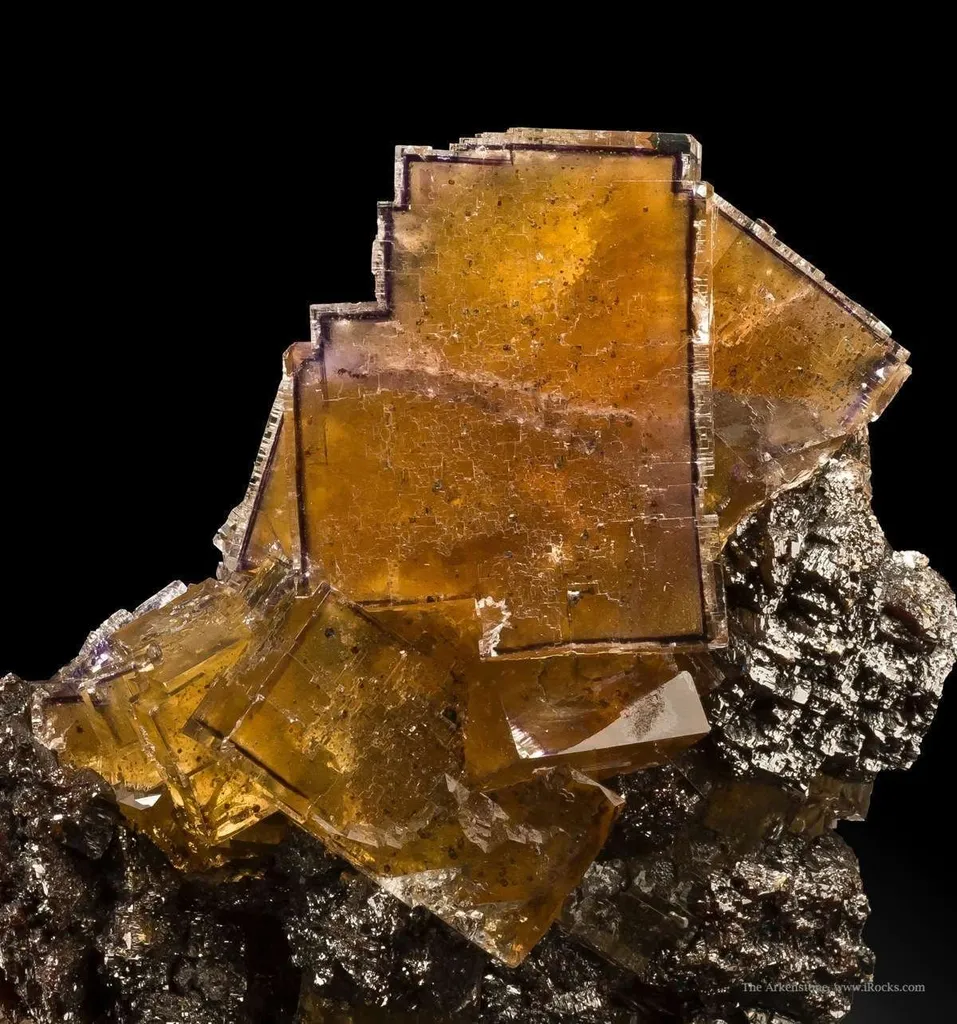 Fluorite on Sphalerite - image 2