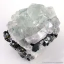 Fluorite on Sphalerite - image 1