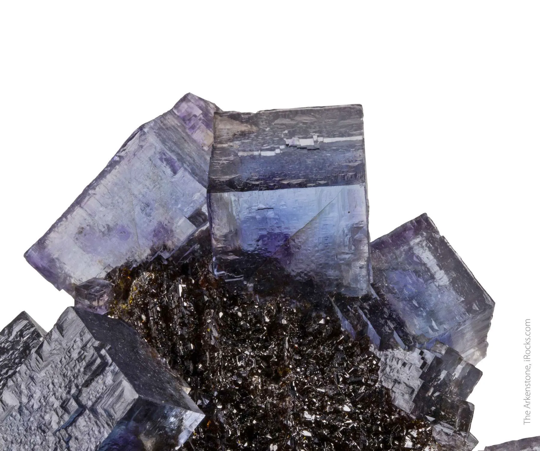 Fluorite on Sphalerite - image 3