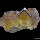 Fluorite on Sphalerite - image 1
