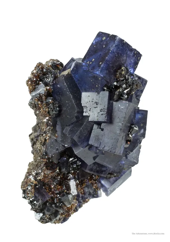 Fluorite on Sphalerite - image 5