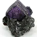 Fluorite on Sphalerite - image 3