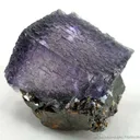Fluorite on Sphalerite - image 1