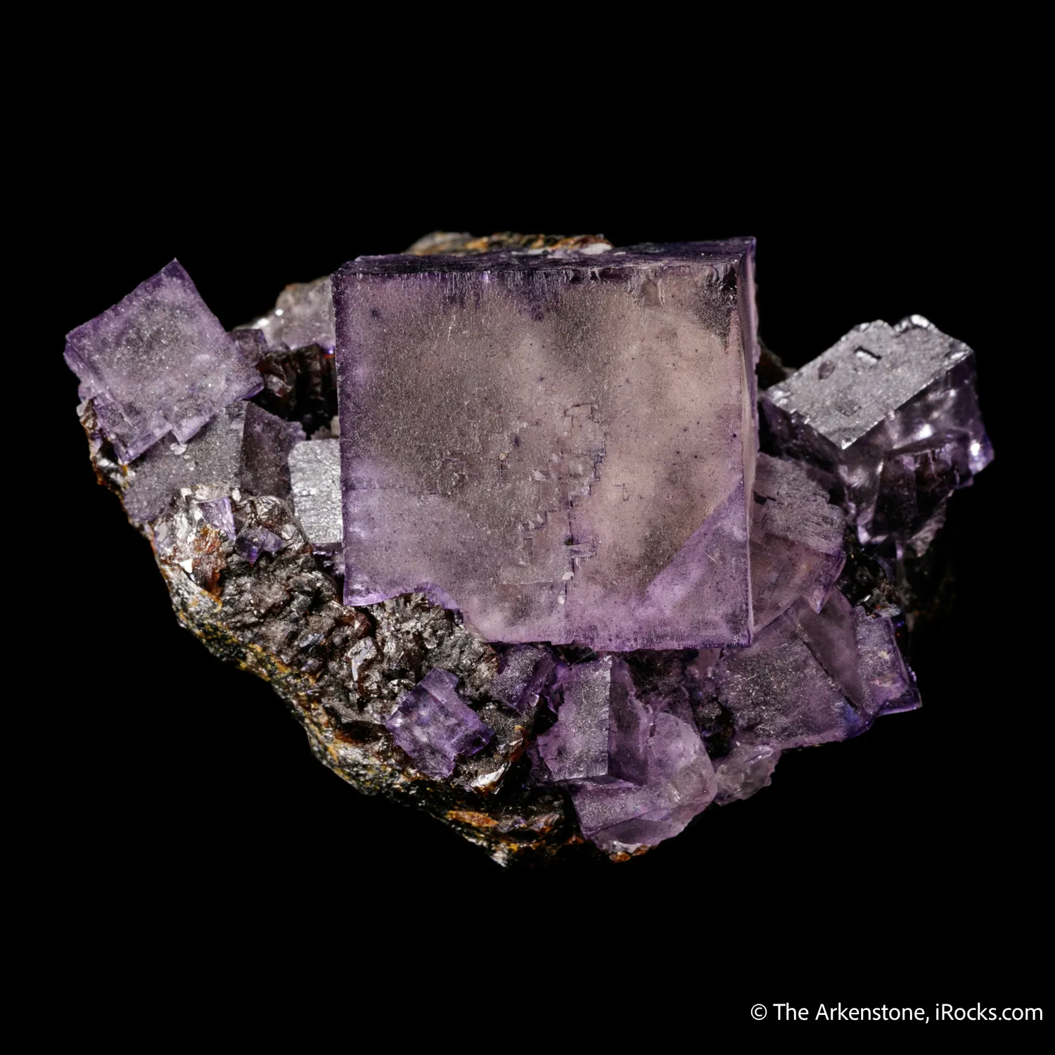 Fluorite on Sphalerite - image 4