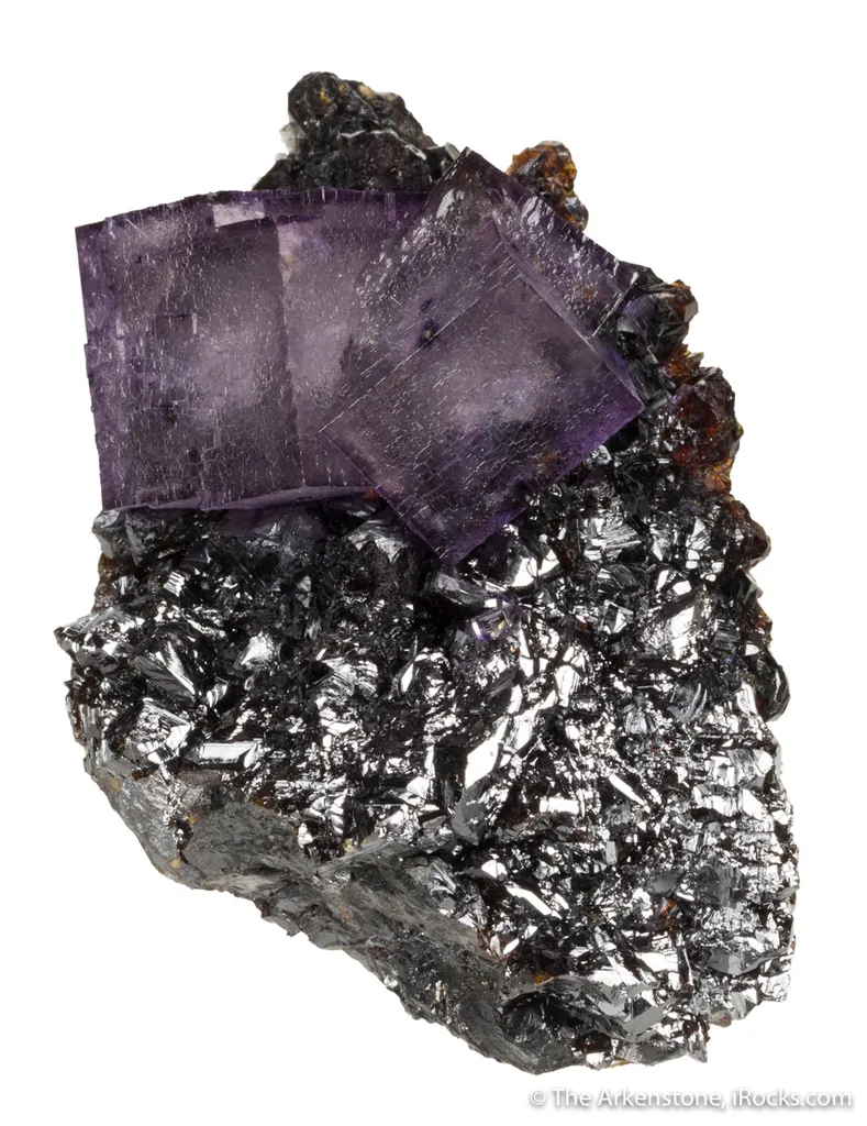 Fluorite on Sphalerite - image 2