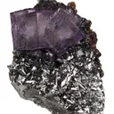 Fluorite on Sphalerite - image 2