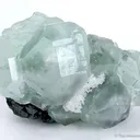 Fluorite on Sphalerite - image 1