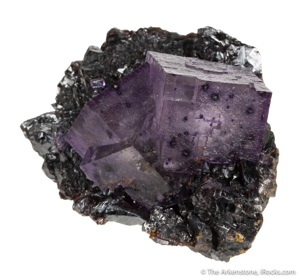 Fluorite on Sphalerite - image 4