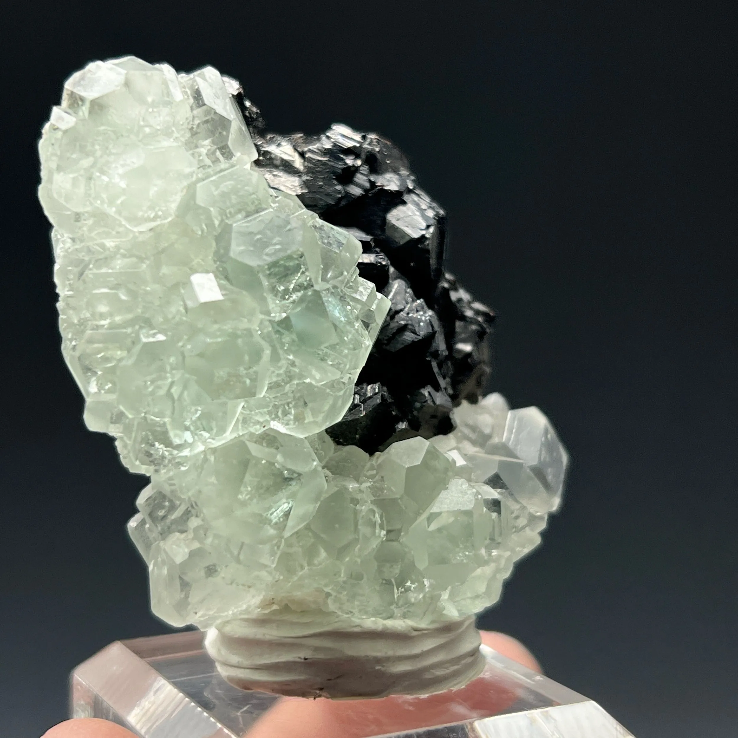 Fluorite on Sphalerite - image 2