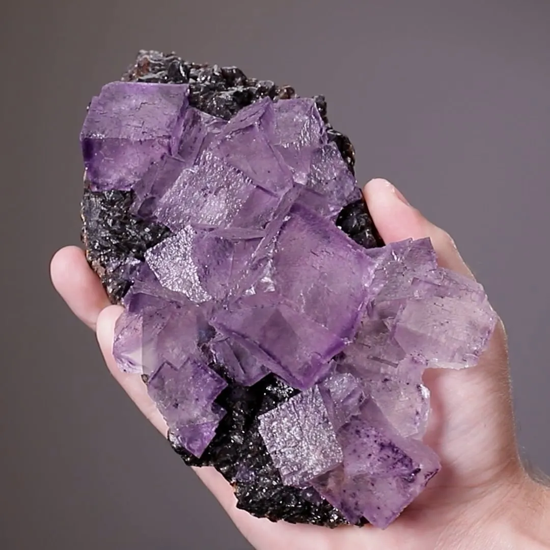 Fluorite on Sphalerite - image 2