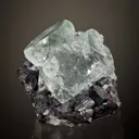Fluorite on Sphalerite - image 1