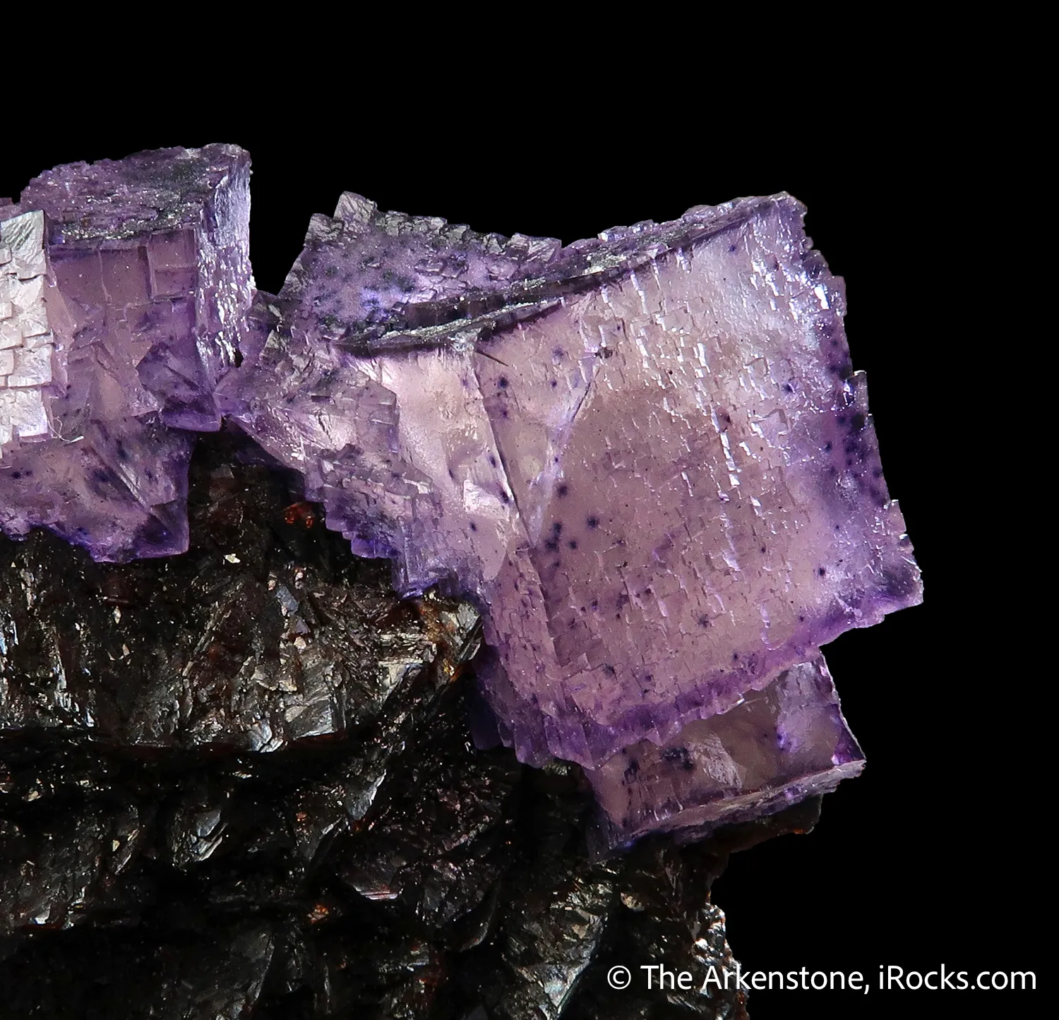 Fluorite on Sphalerite - image 3