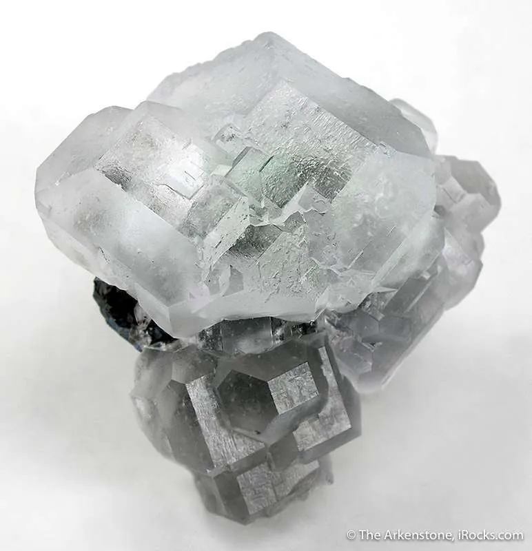 Fluorite on Sphalerite image