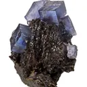 Fluorite on Sphalerite - image 1