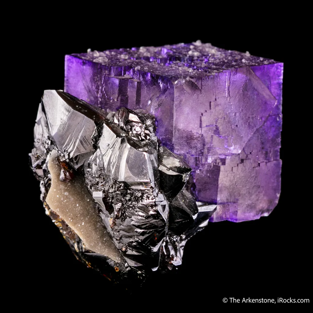 Fluorite on Sphalerite - image 4