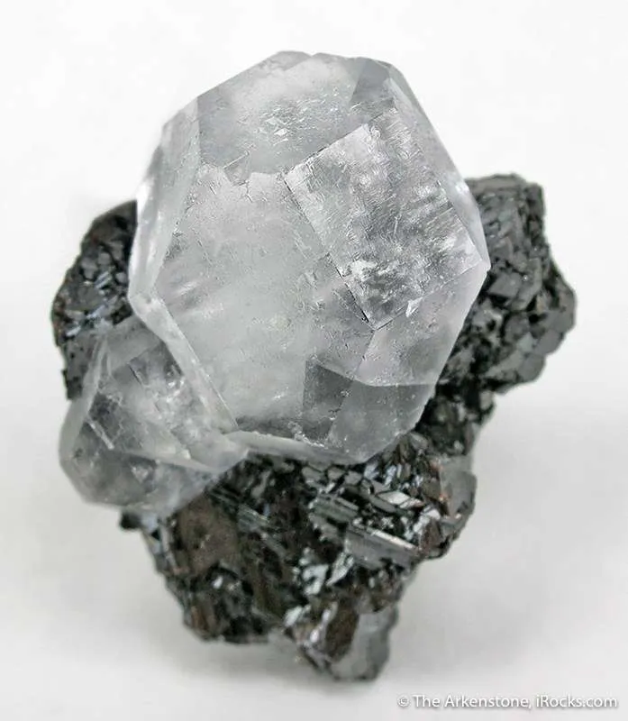 Fluorite on Sphalerite image