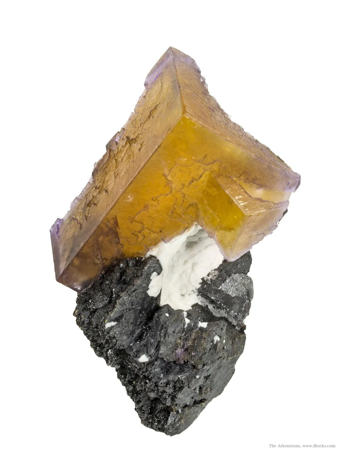 Fluorite on Sphalerite - image 2