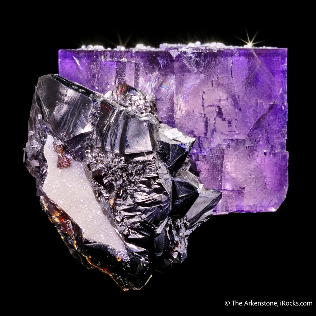 Fluorite on Sphalerite - image 5