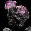 Fluorite on Sphalerite - Dolomite - image 3