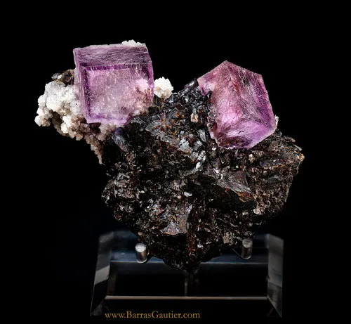 Fluorite on Sphalerite - Dolomite - image 2