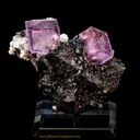 Fluorite on Sphalerite - Dolomite - image 2
