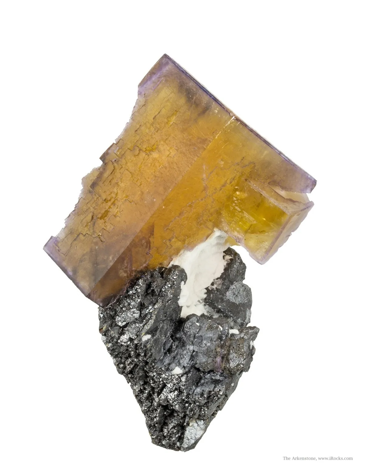 Fluorite on Sphalerite - image 1