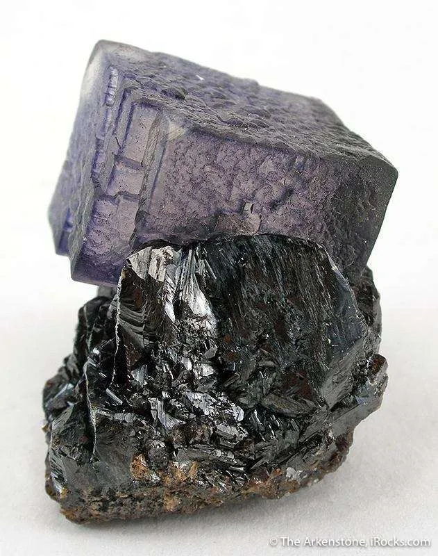 Fluorite on Sphalerite - image 2