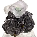 Fluorite on Sphalerite - image 1