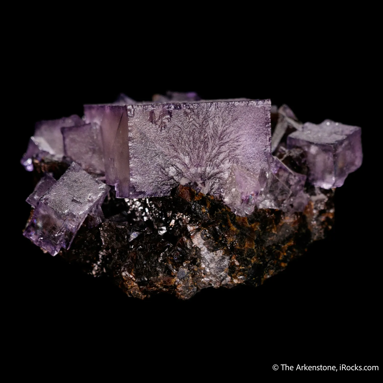 Fluorite on Sphalerite - image 6
