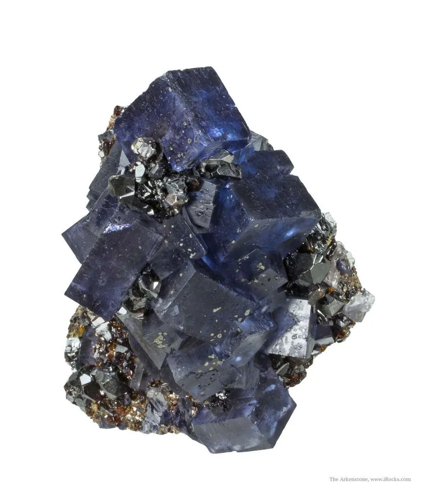 Fluorite on Sphalerite - image 4