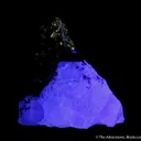 Fluorite on Sphalerite, Pyrite - image 3