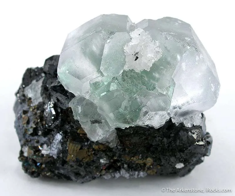Fluorite on Sphalerite With Quartz image