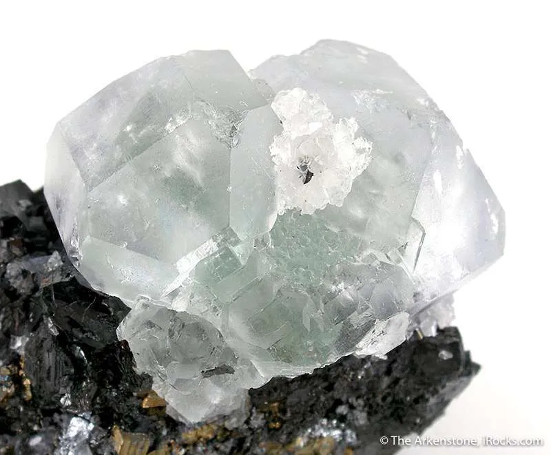 Fluorite on Sphalerite With Quartz - image 2