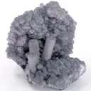 Fluorite on Stibnite - image 1