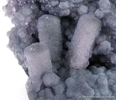 Fluorite on Stibnite - image 4