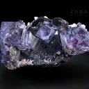 Fluorite on Wolframite - image 2