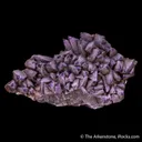 Fluorite partially replacing Calcite - image 3