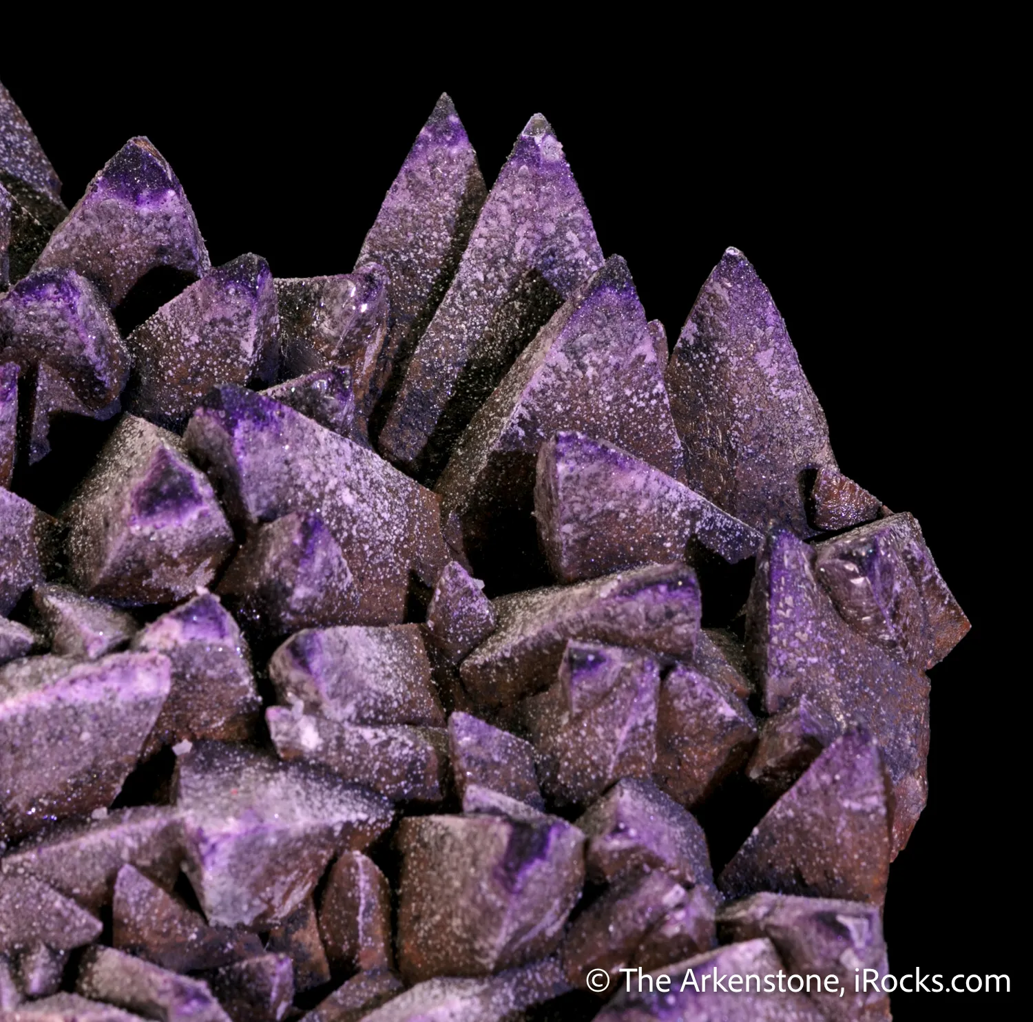 Fluorite partially replacing Calcite - image 4