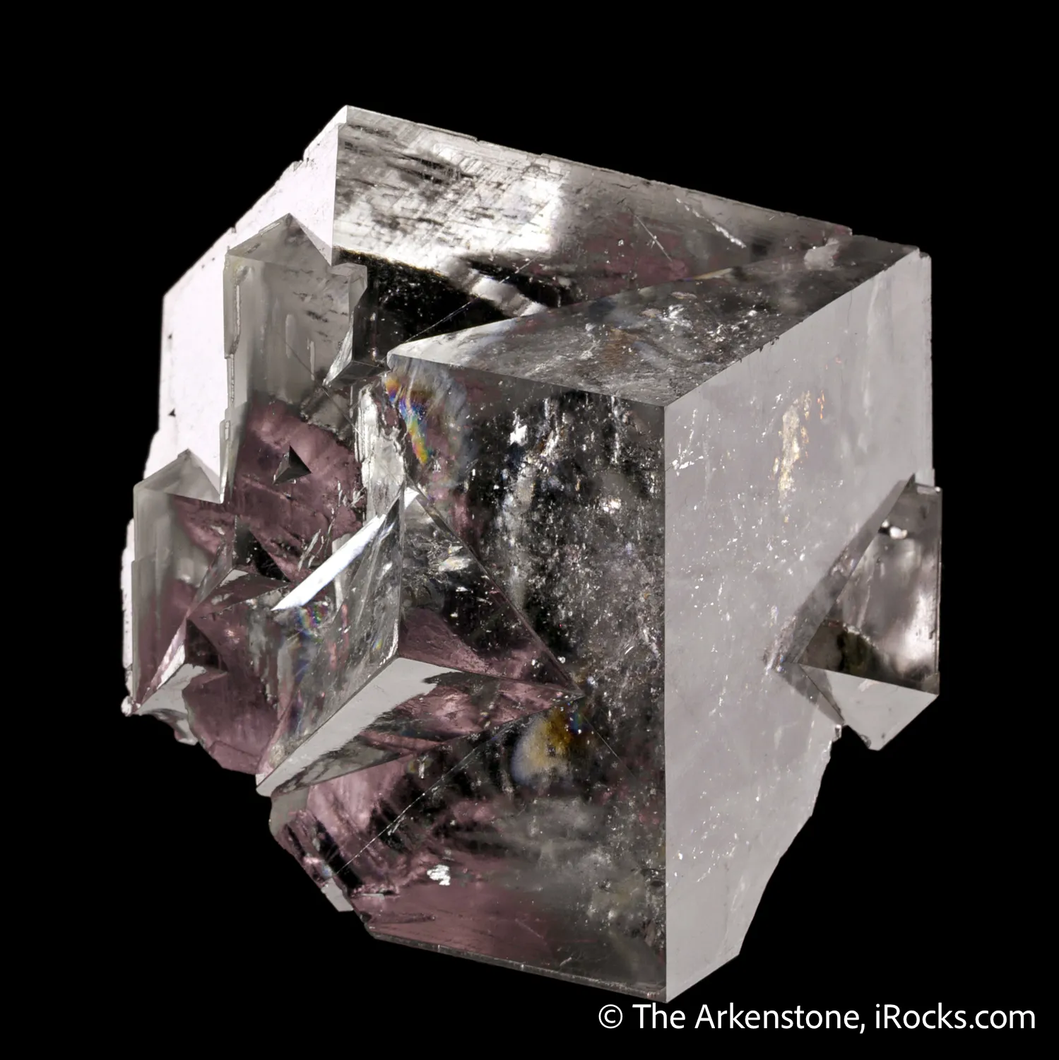 Fluorite (penetration twin) - image 6