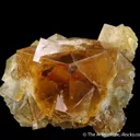 Fluorite (penetration-twinned) on Fluorite - image 4