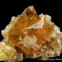 Fluorite (penetration-twinned) on Fluorite - image 3