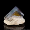 Fluorite phantom on Baryte - image 5