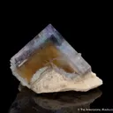 Fluorite phantom on Baryte - image 4