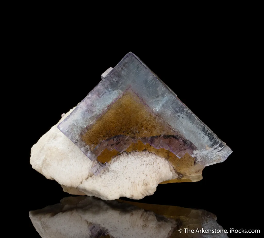 Fluorite phantom on Baryte image