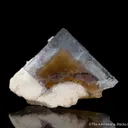 Fluorite phantom on Baryte - image 1