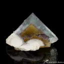 Fluorite phantom on Baryte - image 2