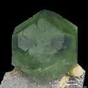 Fluorite (phantom) with Calcite - image 7