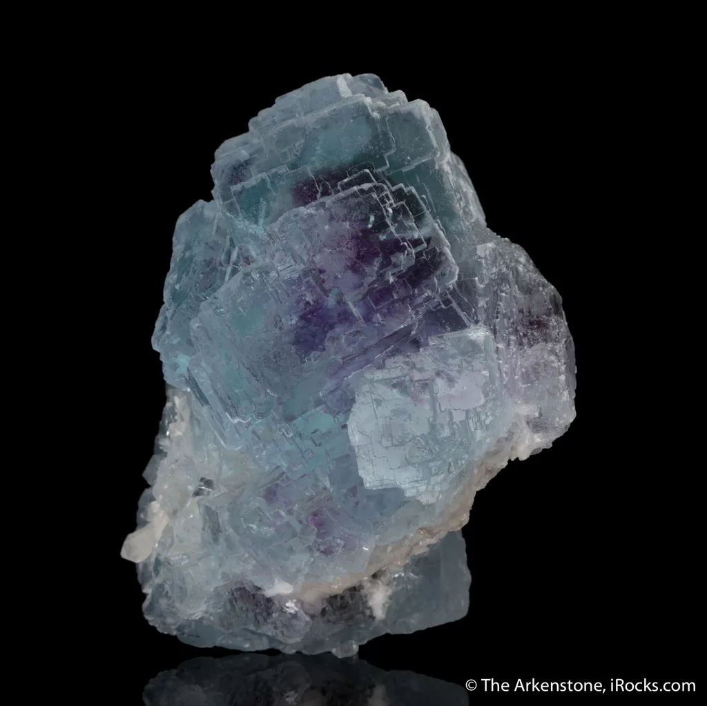 Fluorite (phantom) with Dolomite - image 2