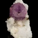Fluorite (phantom) with Pyrite, Dolomite - image 1