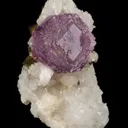 Fluorite (phantom) with Pyrite, Dolomite - image 6